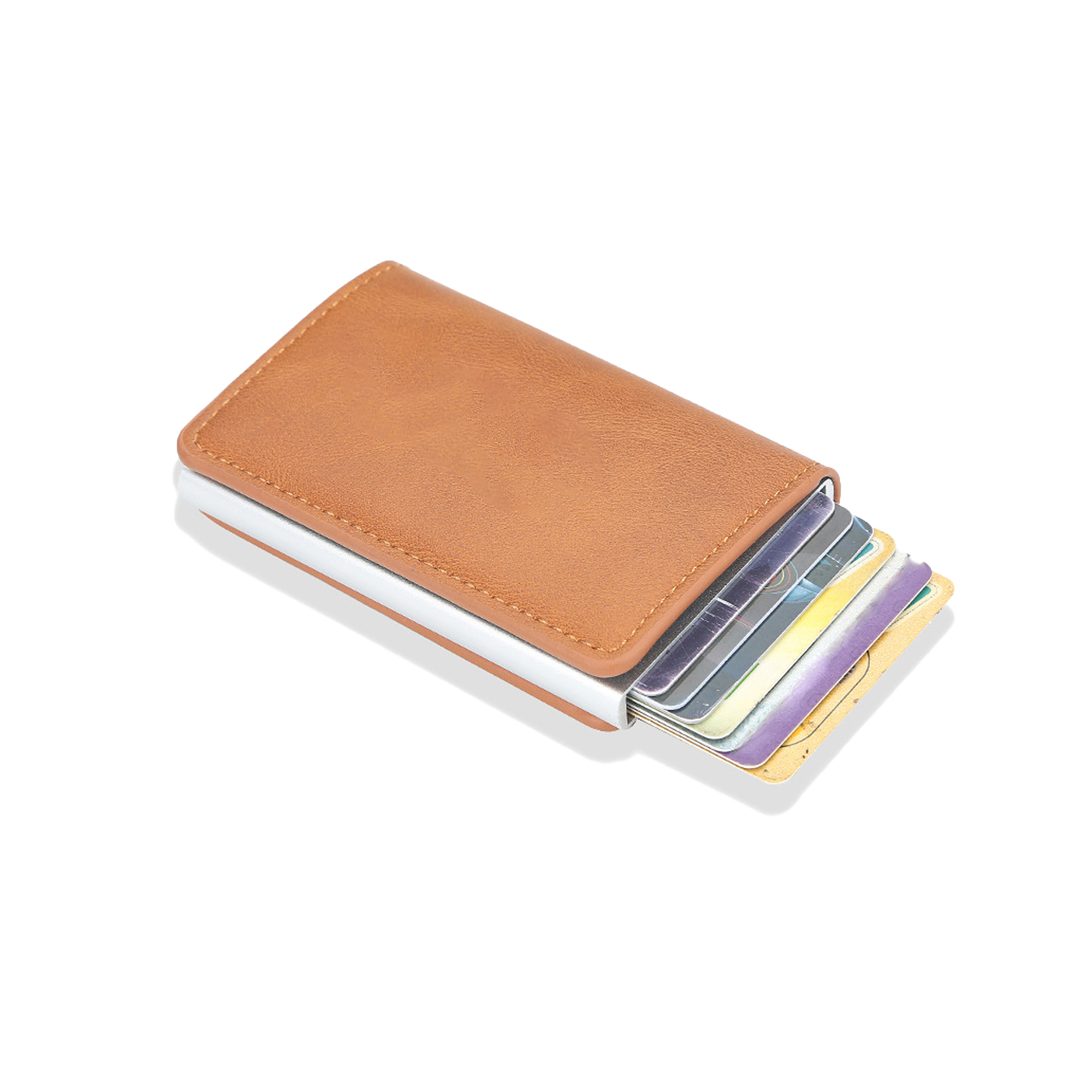 Pu Credit Card Id Holder 7