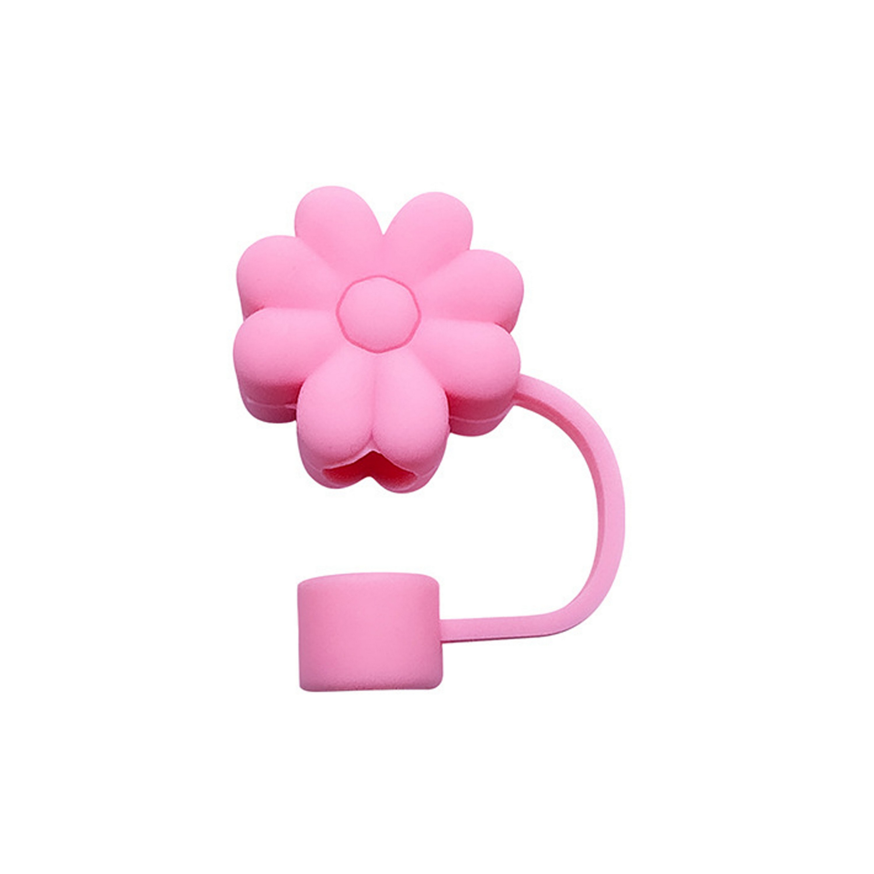 Flower Straw Covers Toppers 2