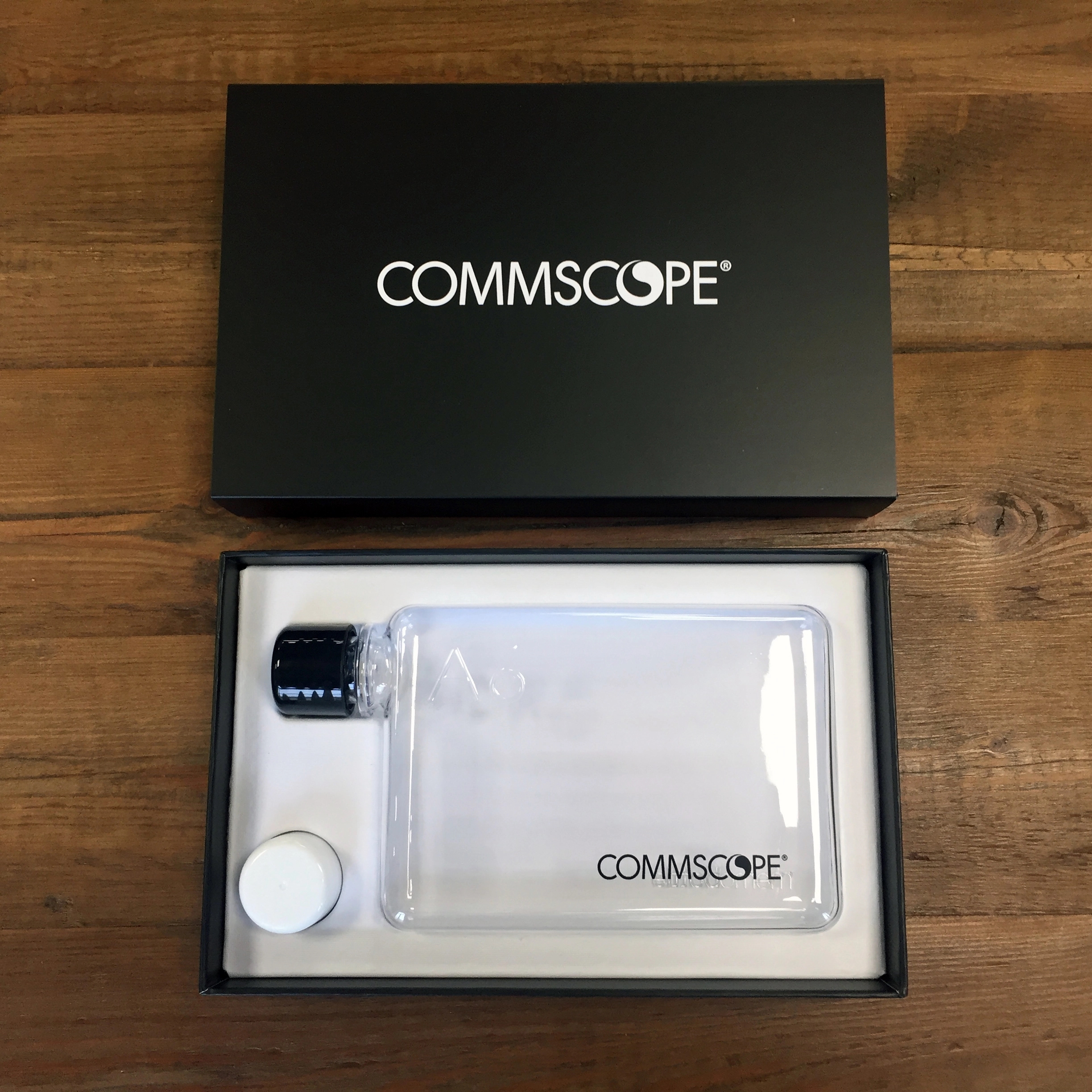 A6 Memobottle - Premium, flat water bottle 1
