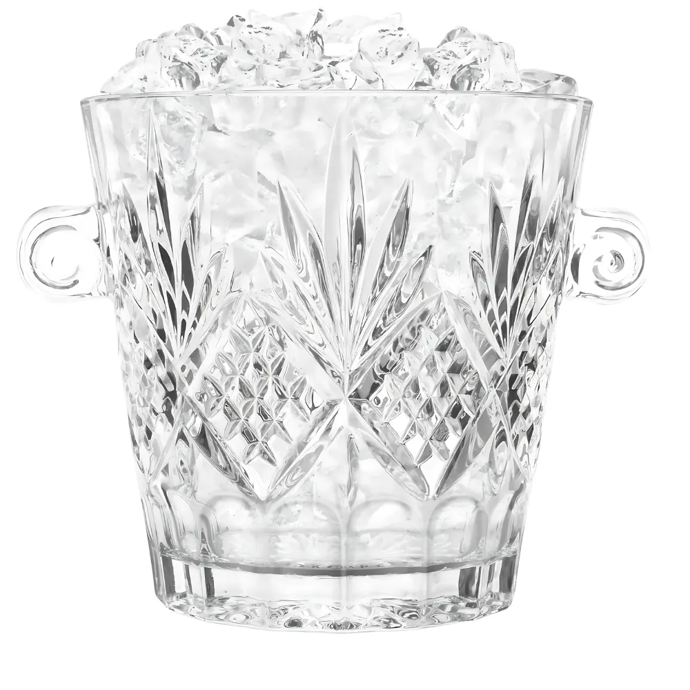 2L Glass Champagne Ice Bucket 5