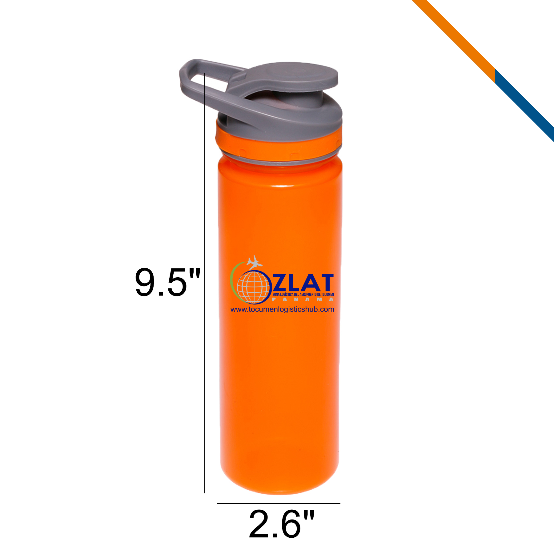 Damin Plastic Sports Bottle - 22 OZ. 2