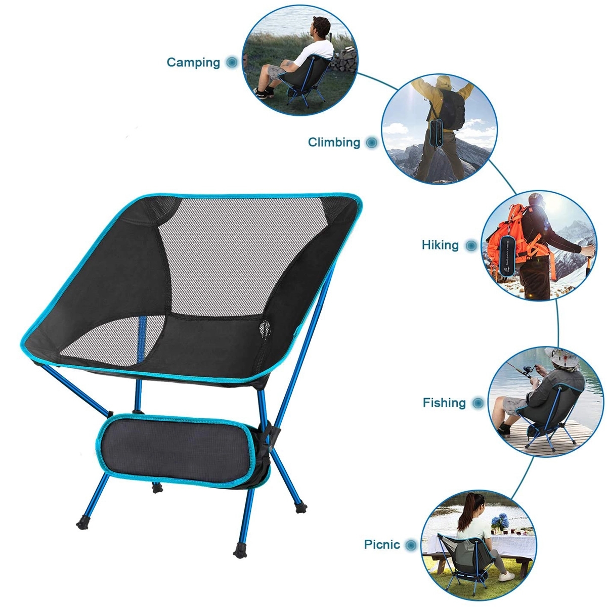 Ultralight Backpacking Camping Chair 5
