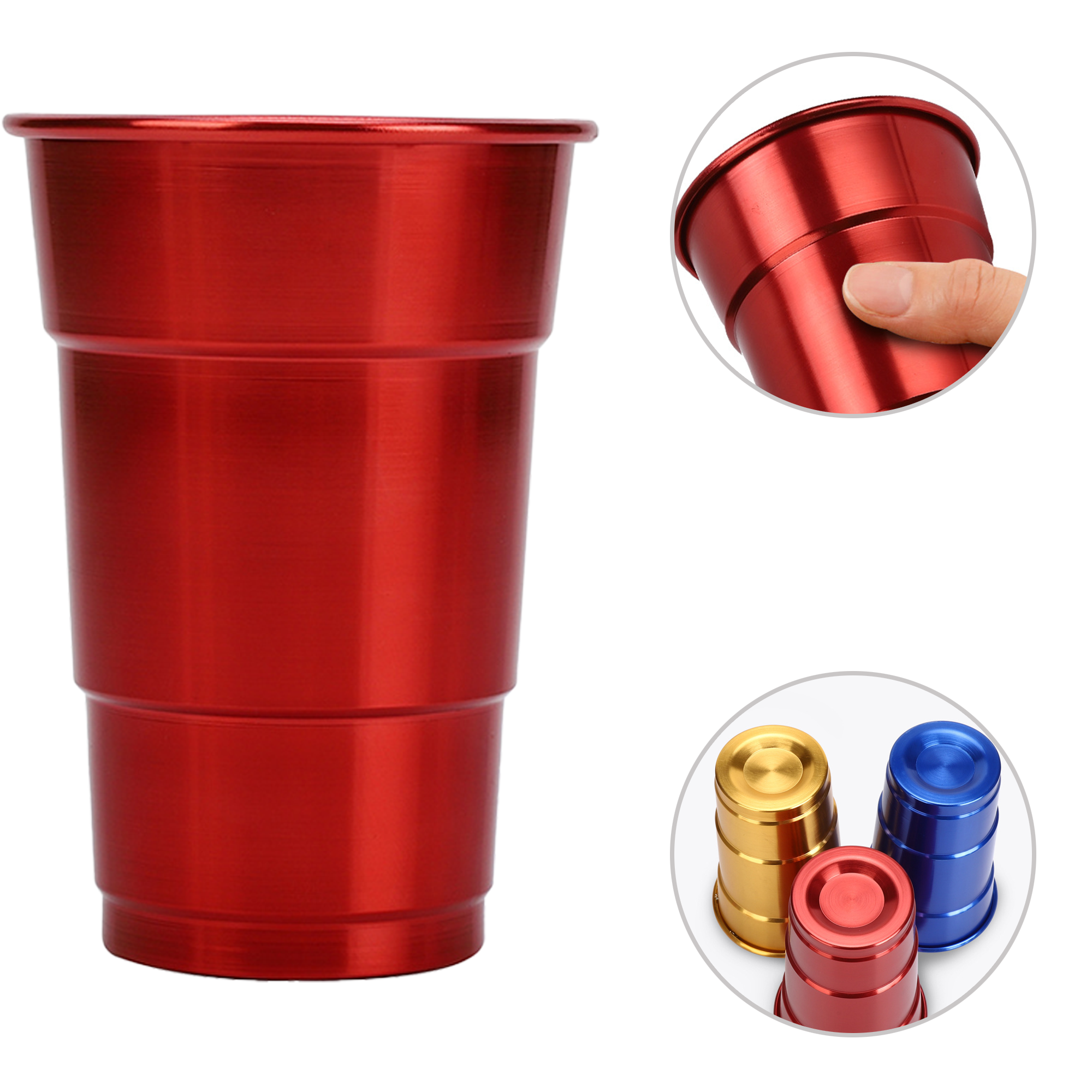 16oz Aluminum Reusable Cup 3