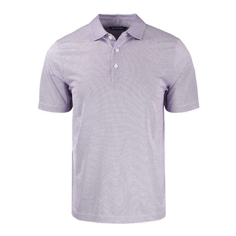 Cutter & Buck Pike Eco Symmetry Print Stretch Recycled Polo 7