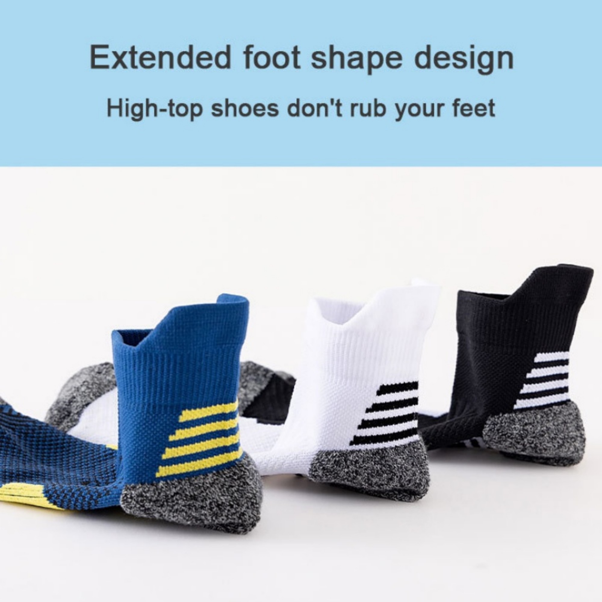 Men's Cotton Sports Socks 7