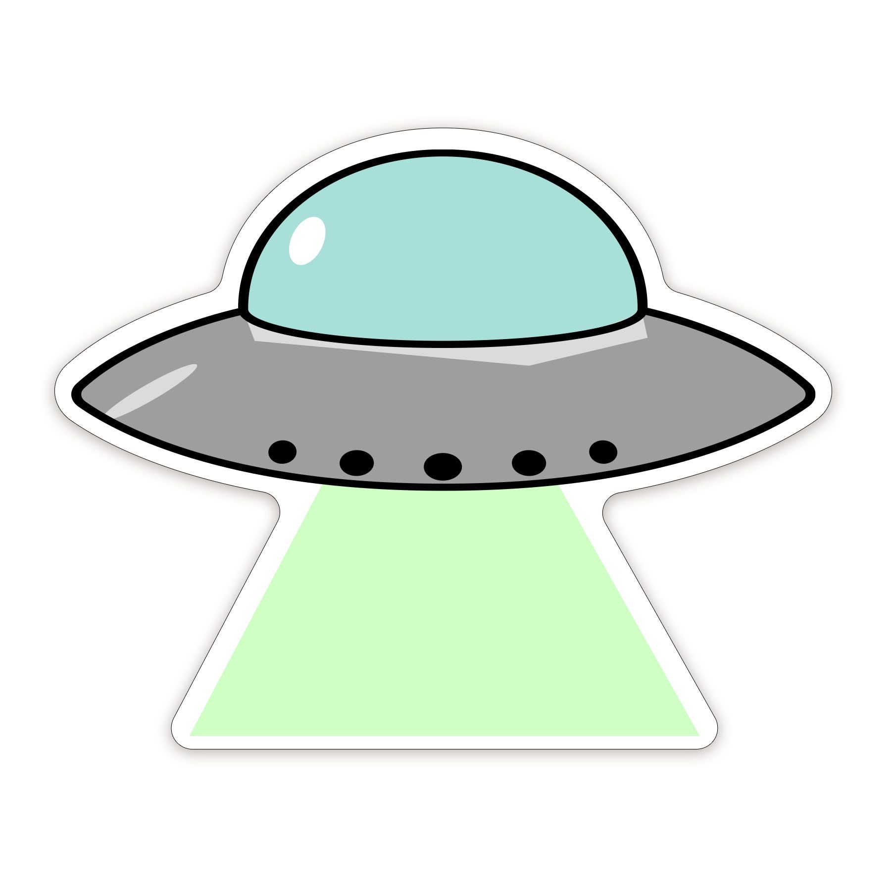 UFO Shaped NoteKeeper™ Magnet 35 Mil 2