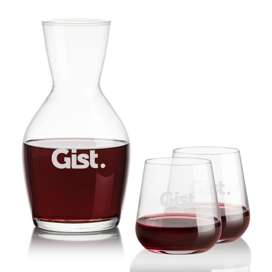 Westwood Carafe & Howden Stemless 3