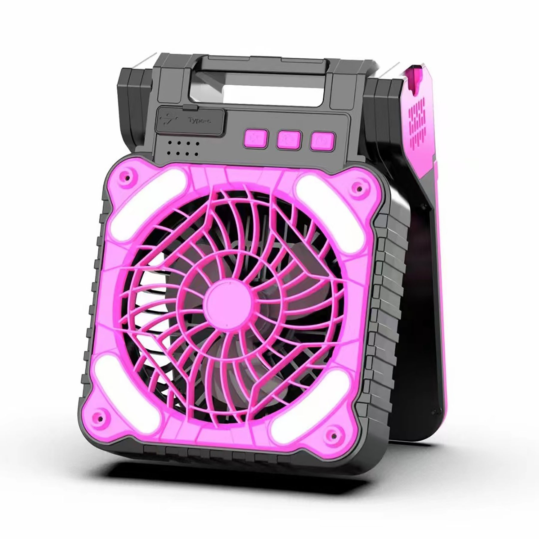 Solar Camping Fan 7