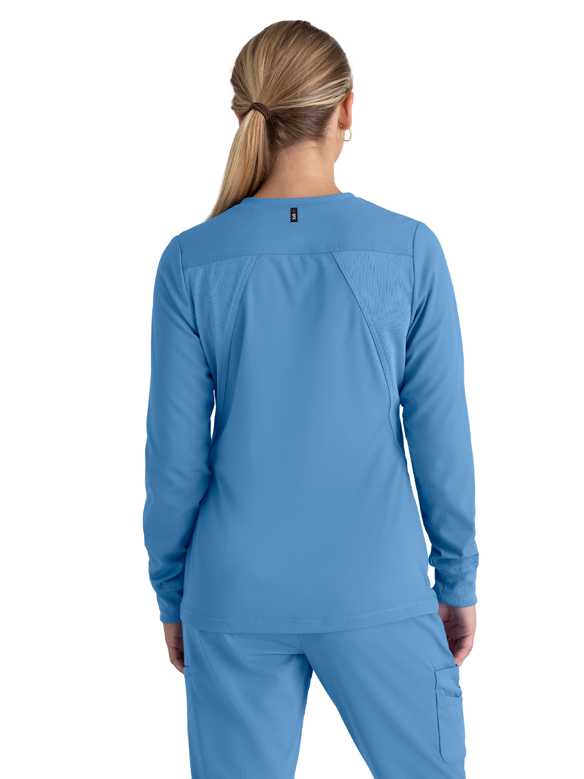 Grey's Anatomy Spandex Stretch - Women's Five-Pocket Gianna Warm-Up Scrub Jacket 9