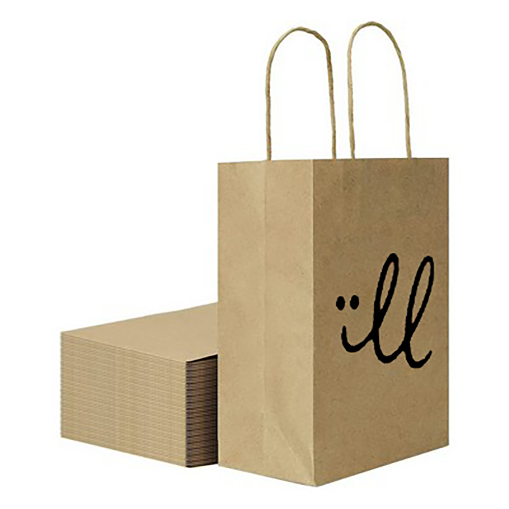 Natural Kraft Custom Paper Shopping Bag 4