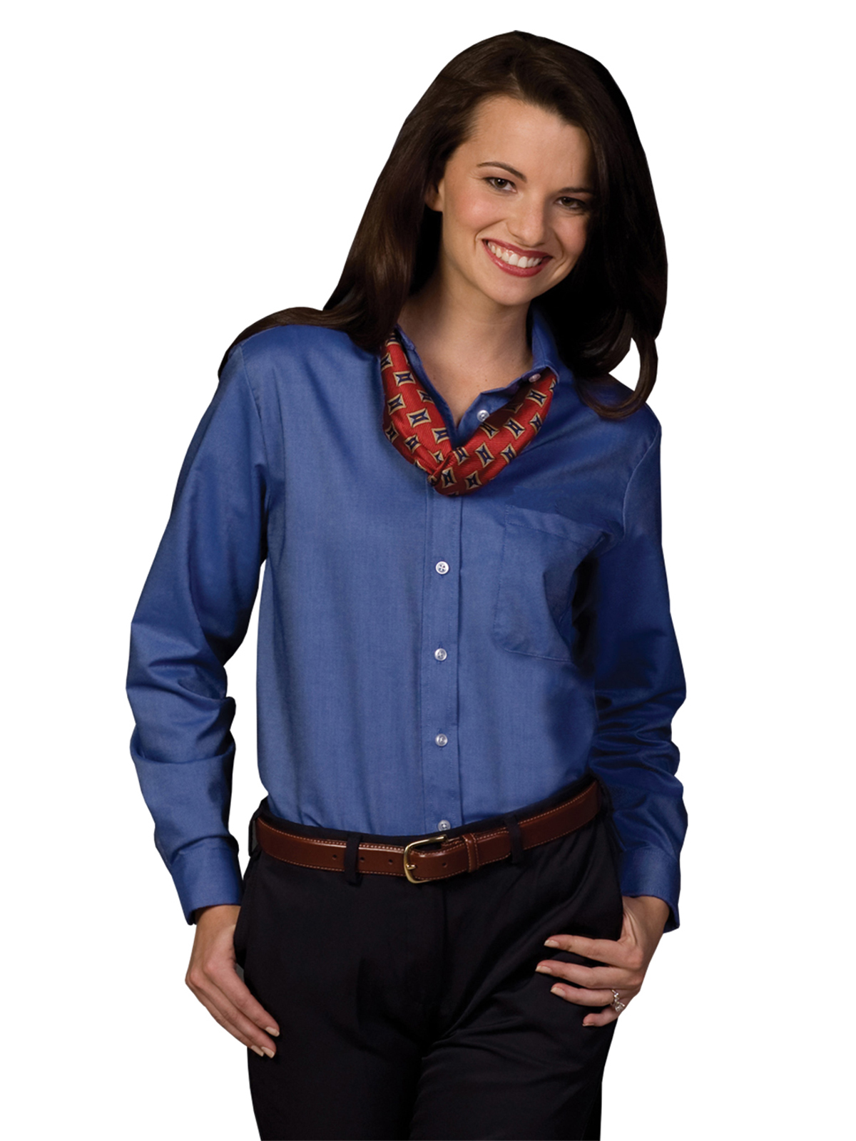 Edwards - Oxford - Women's Easy Care Top 13