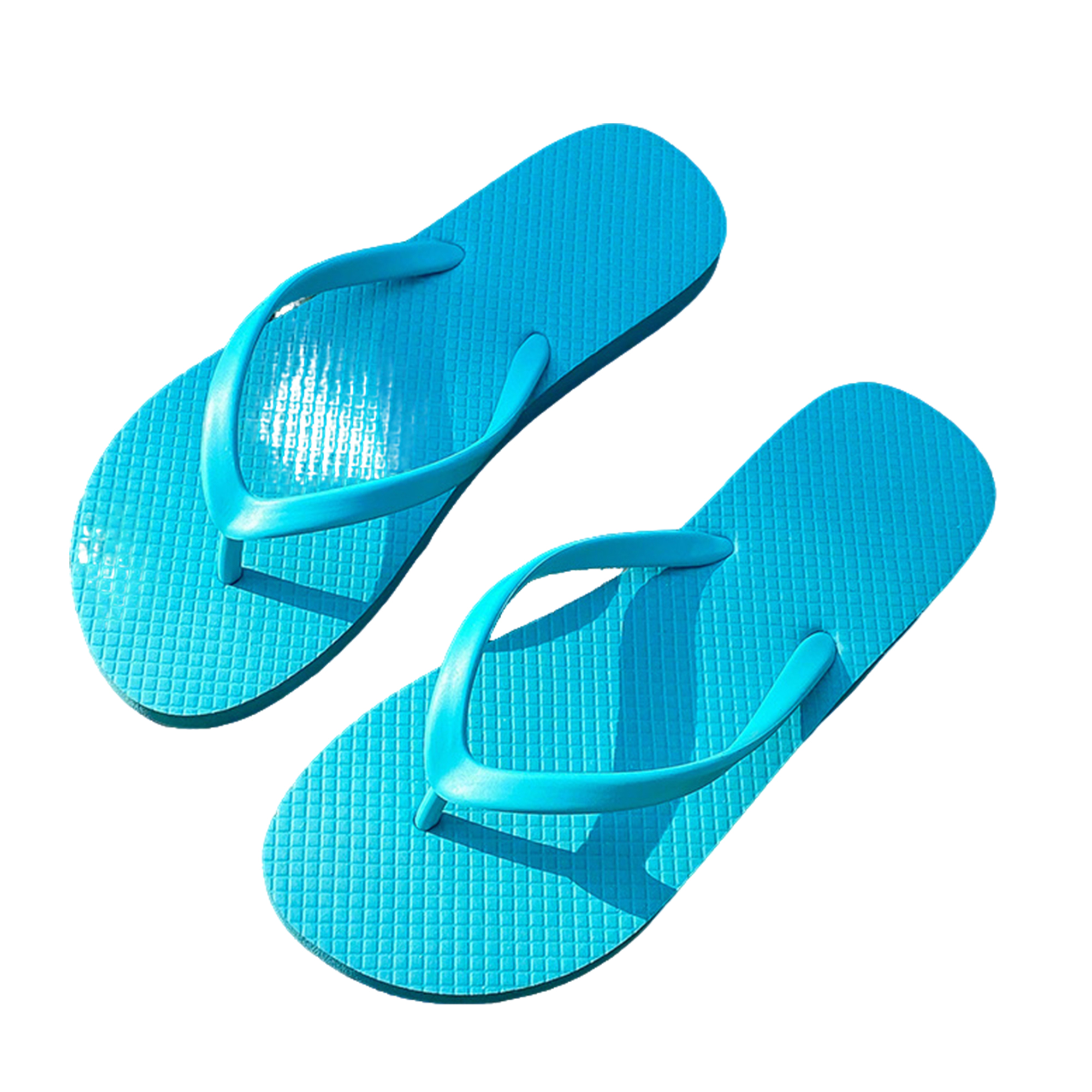 Full Color Beach Sandal With Textured Sole 11.5" x 4" 6