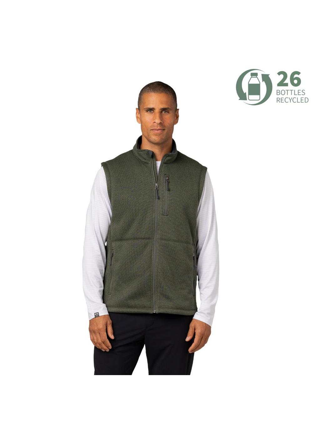 Storm Creek Men's Overachiever Sweaterfleece Vest 7