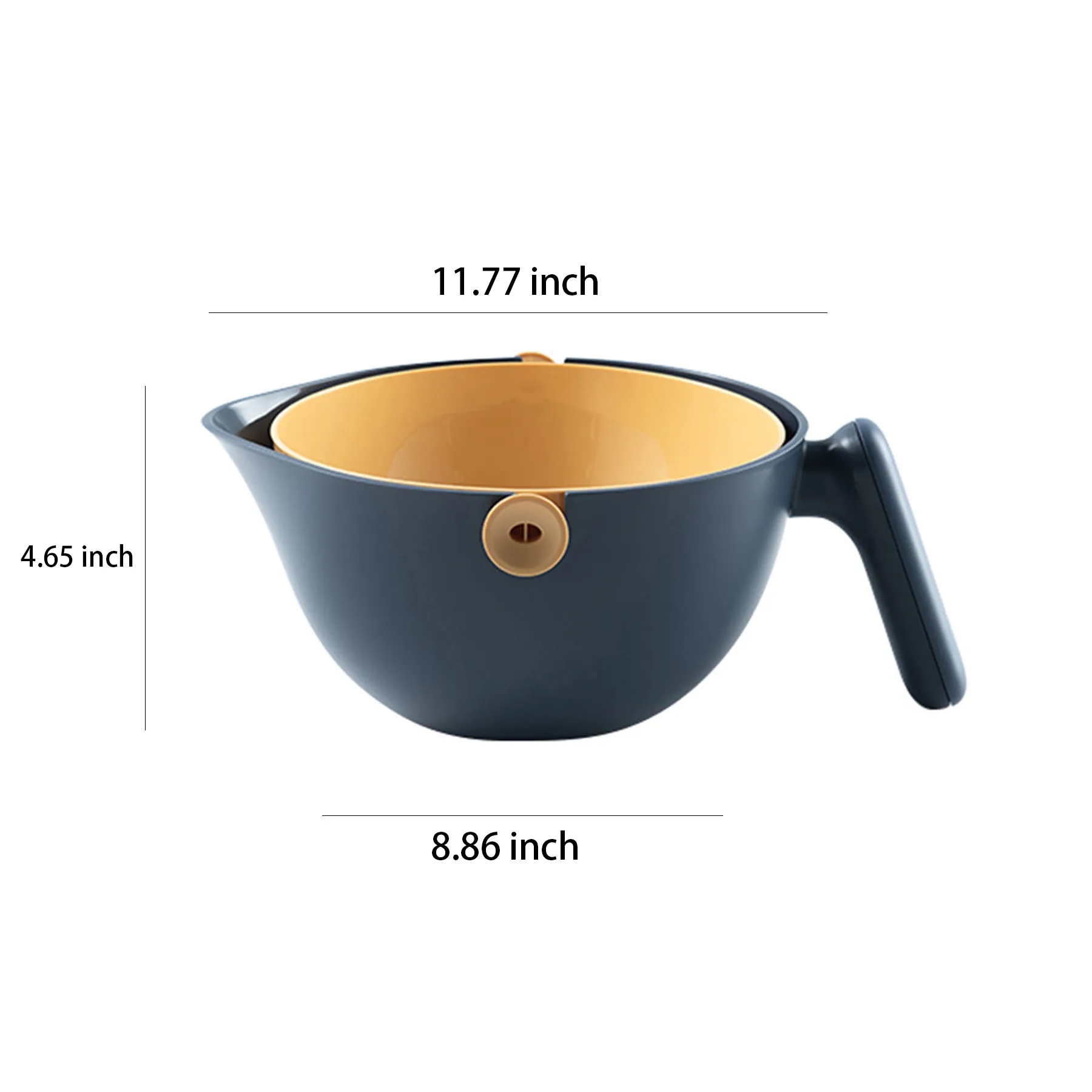 Double Layered Vegetable Washing Basin 6