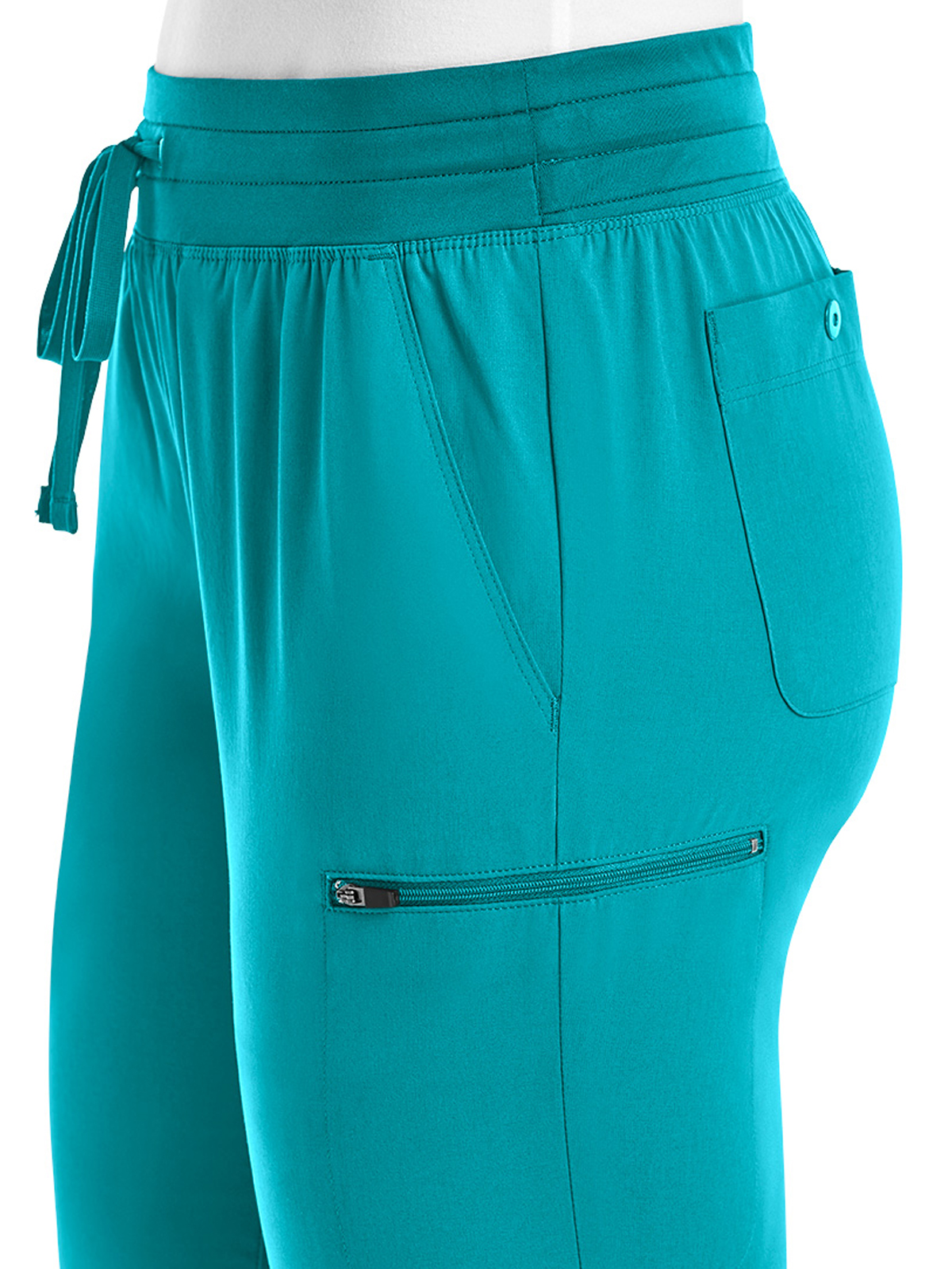 ScrubJoy Originals - Women's Fitted Six-Pocket Skinny Leg Pant 11