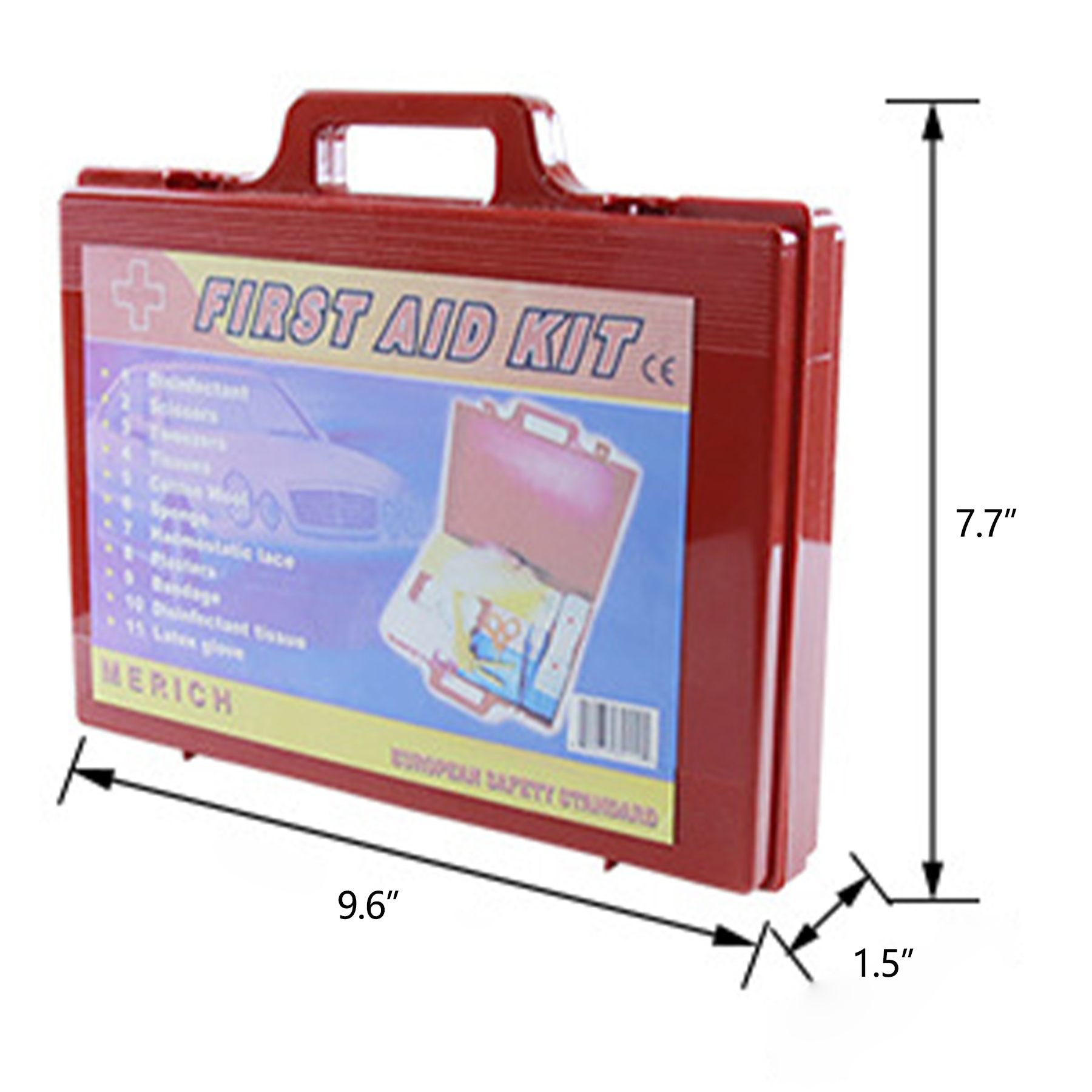 Portable Emergency First Aid Kit 4