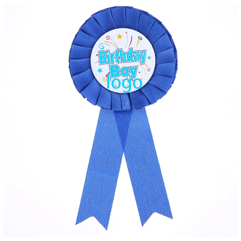 Birthday Boy Logo Medal 2