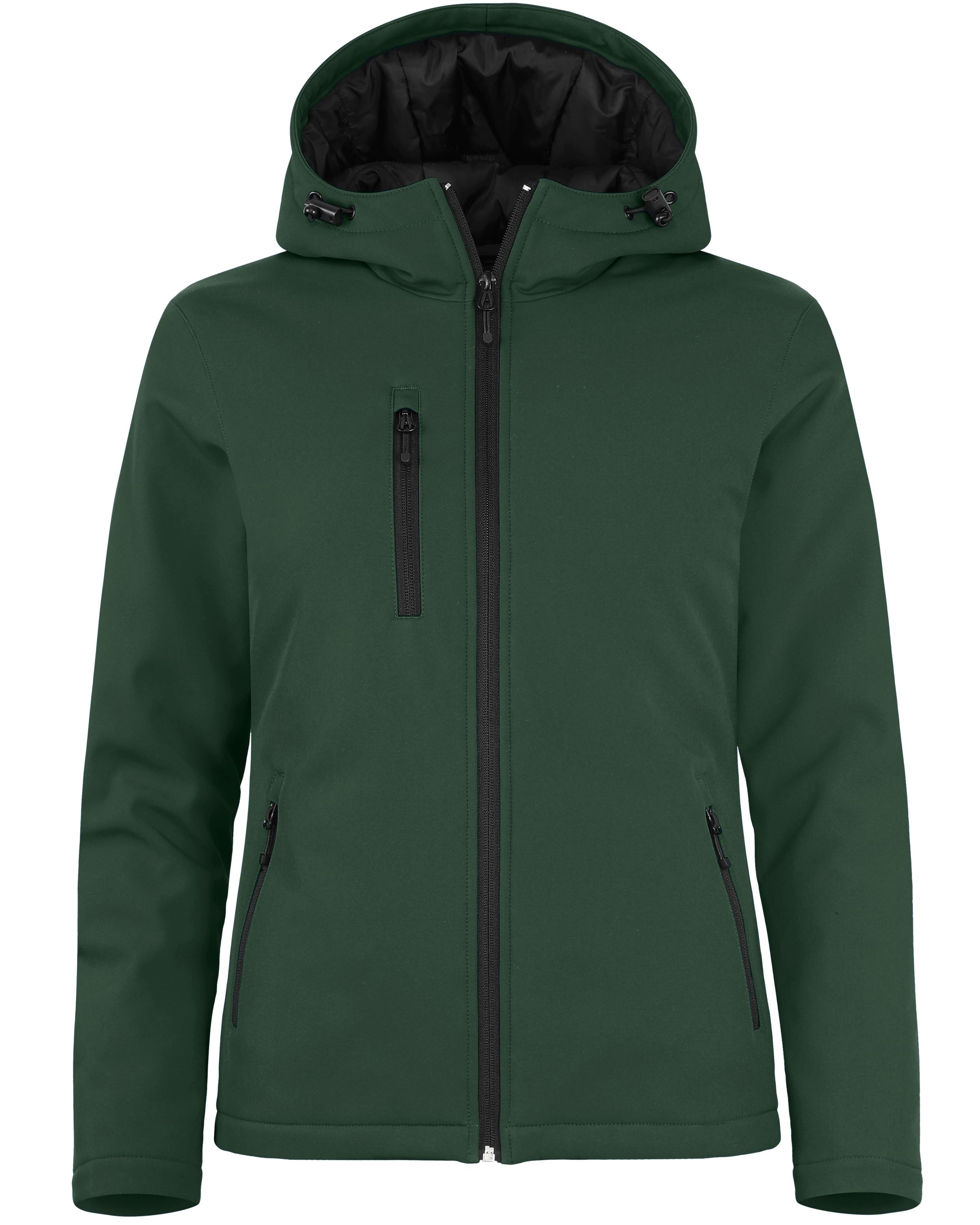 Clique Equinox Insulated Softshell Womens Full Zip Hooded Jacket 7