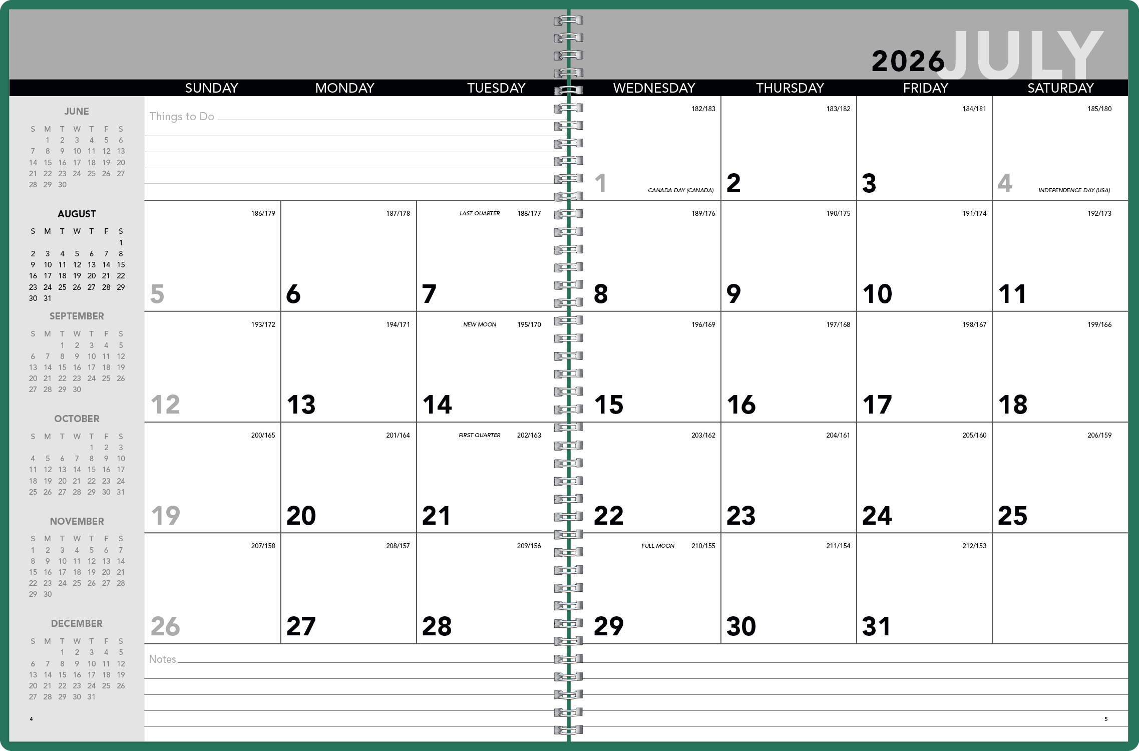 Triumph® Calendars Academic Monthly Planner 114