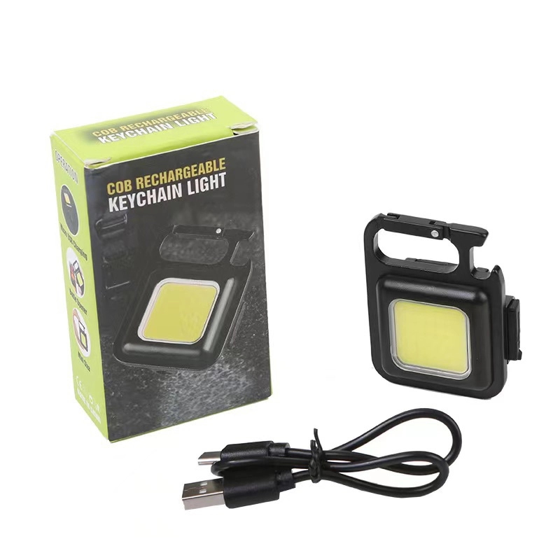 Cob Pocket Light Multifunctional Keychain With Bottle Opener 8
