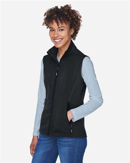 Women's Cruise Two-Layer Fleece Bonded Soft Shell Vest - CE701W 29