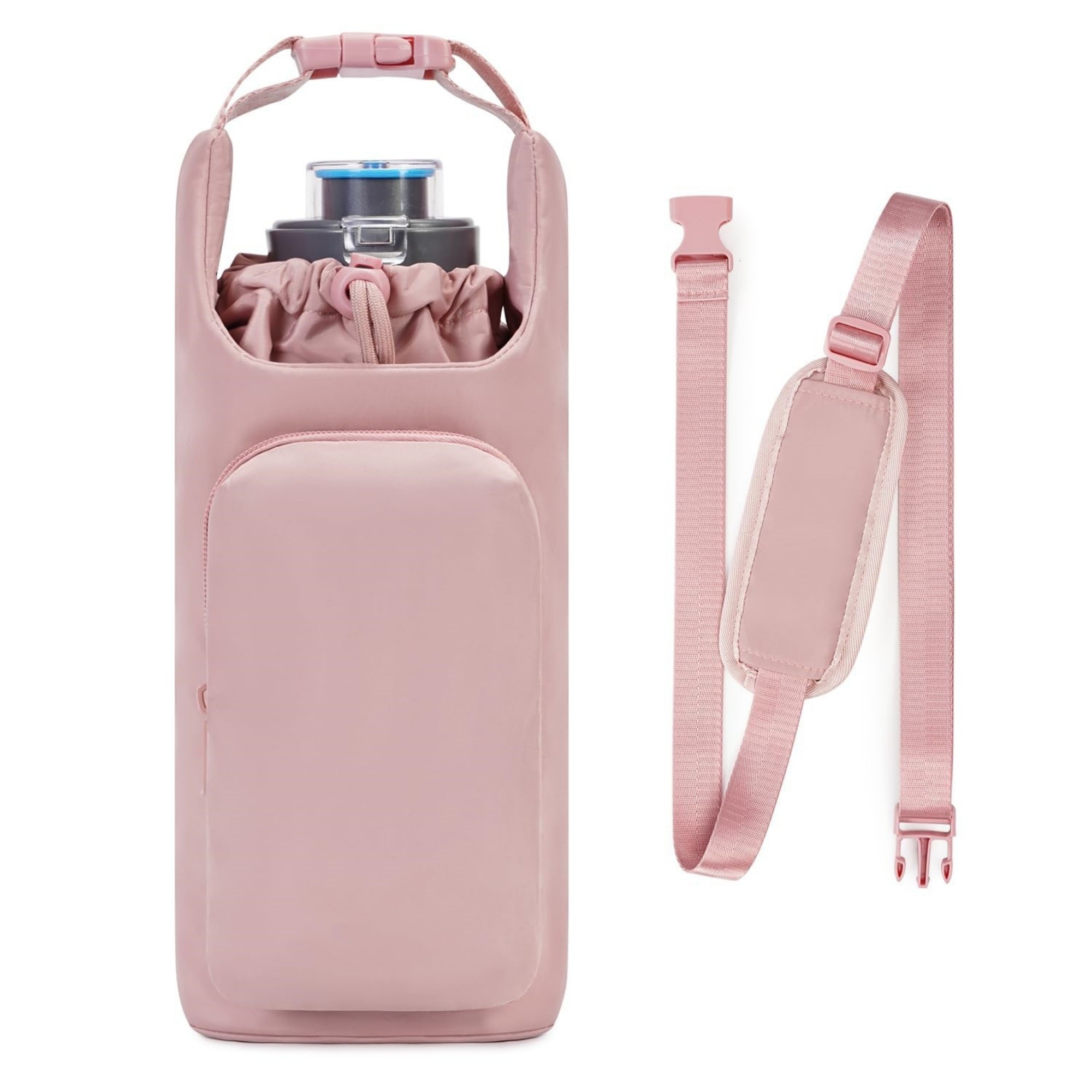 Water Bottle Carrier With Phone Pocket 4