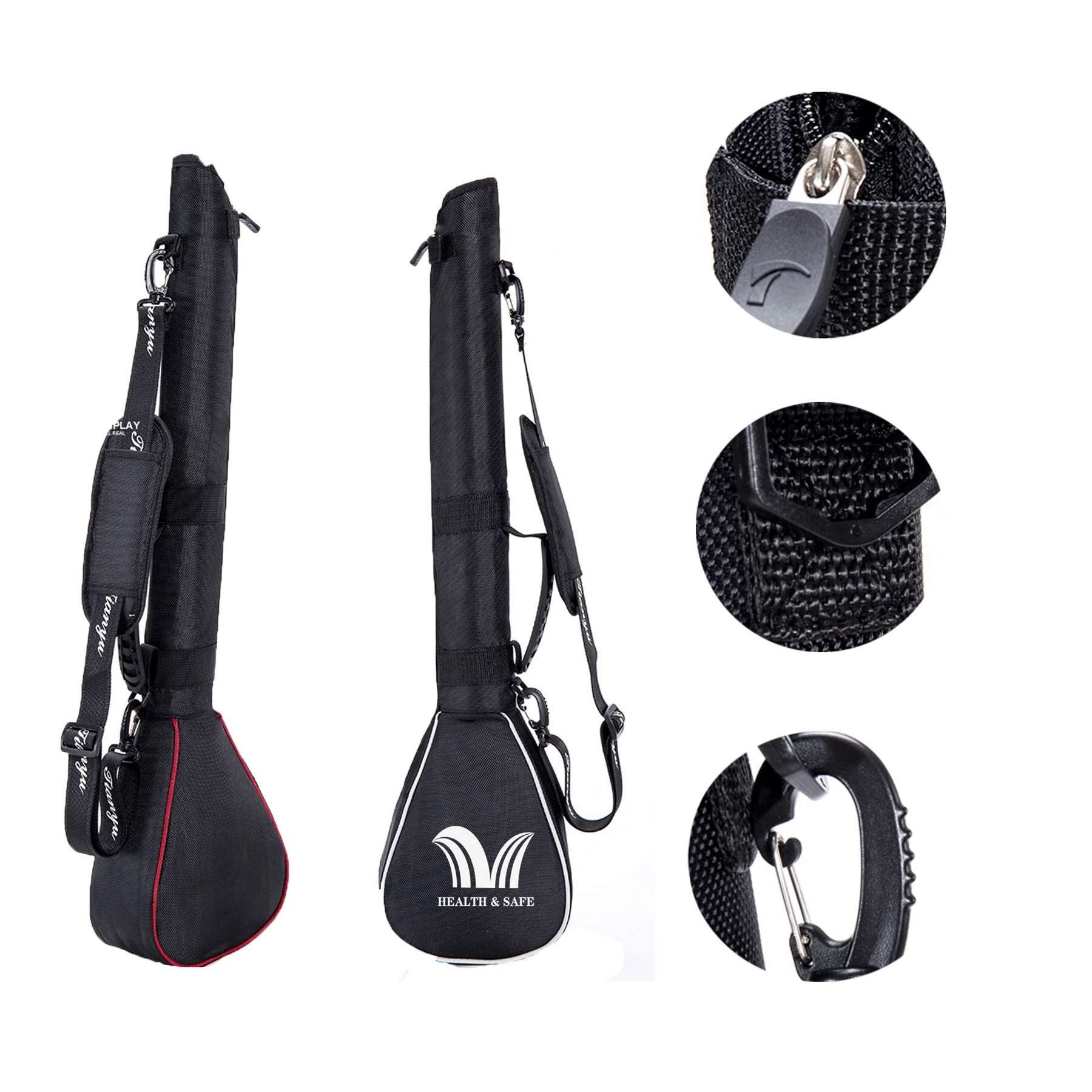 Pitch and Putt Lightweight Stand/Carry Golf Bag Club Covers 1