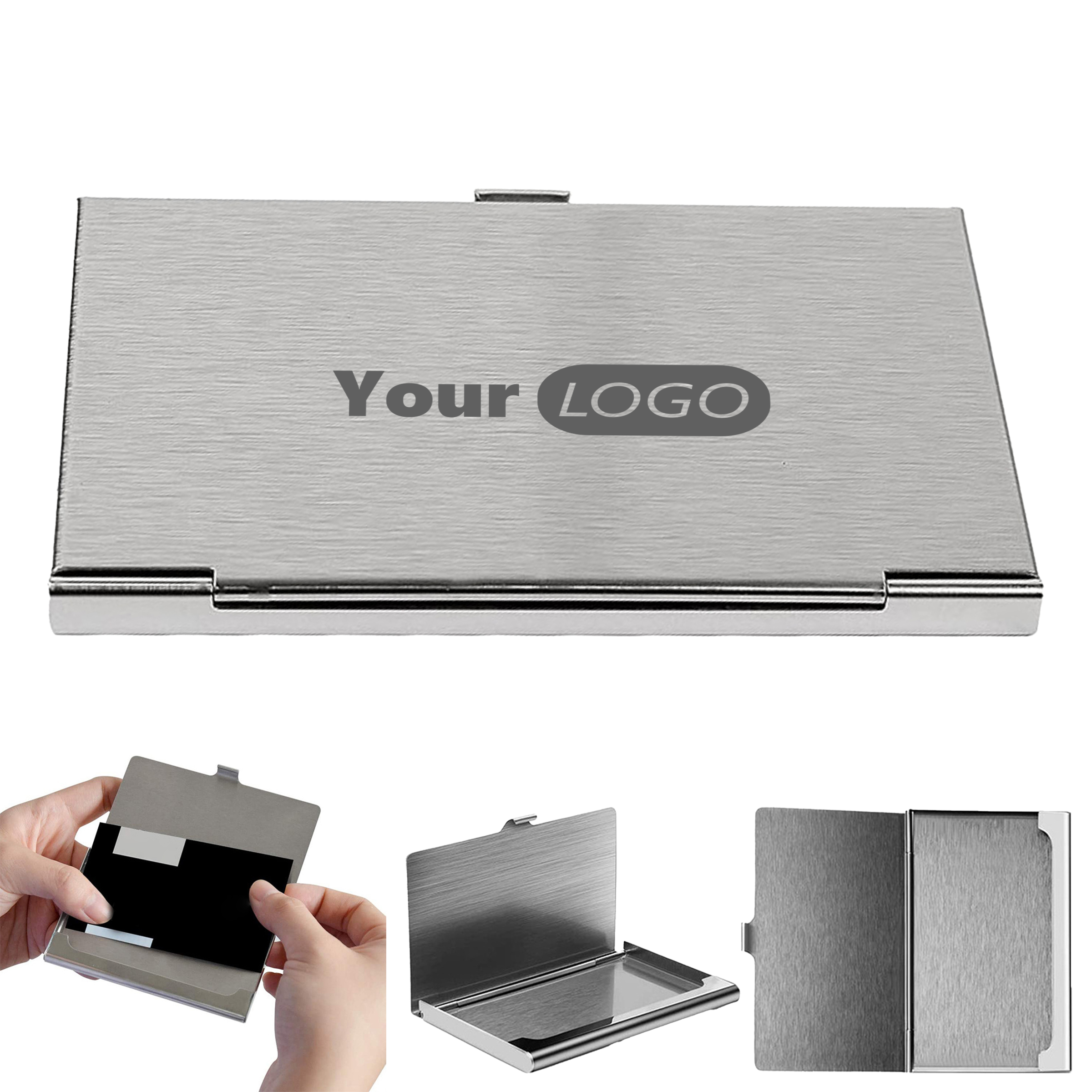 Stainless Steel Business Card Box 5
