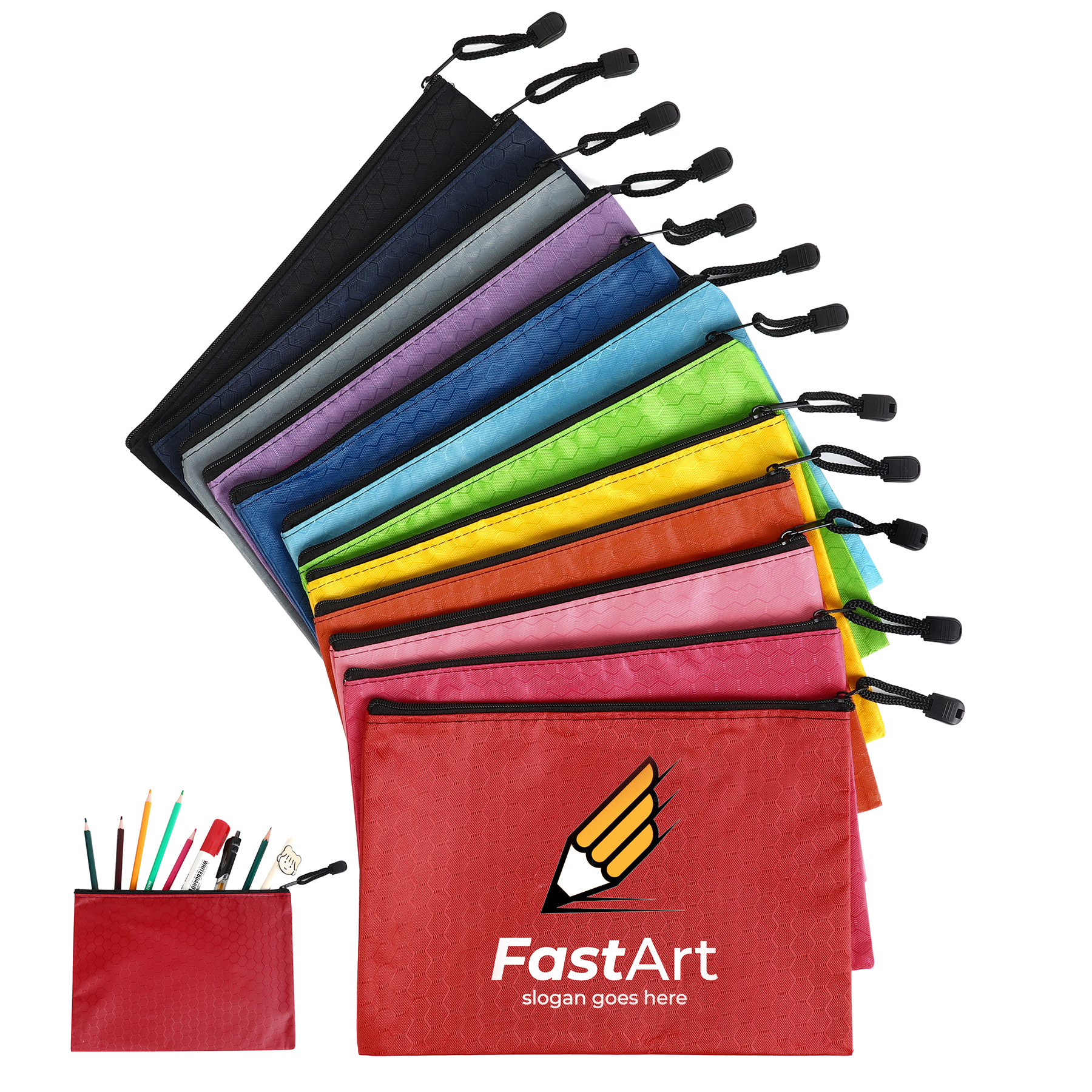 Waterproof Zipper Organizer Pouch 3
