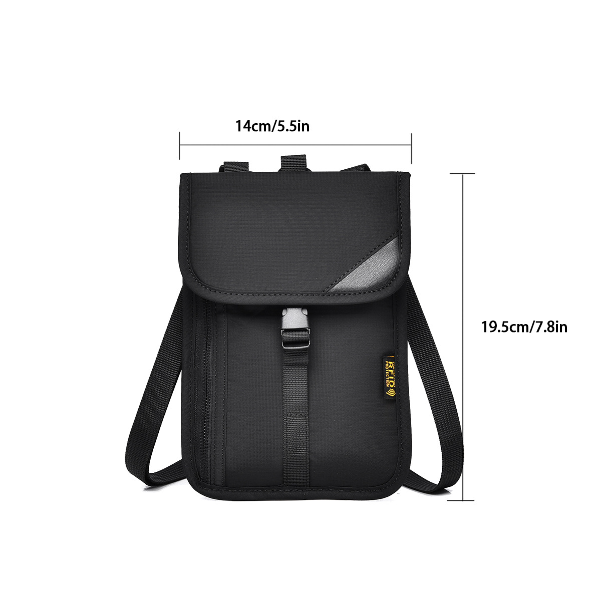 Travel Neck Wallet with RFID Blocking 3