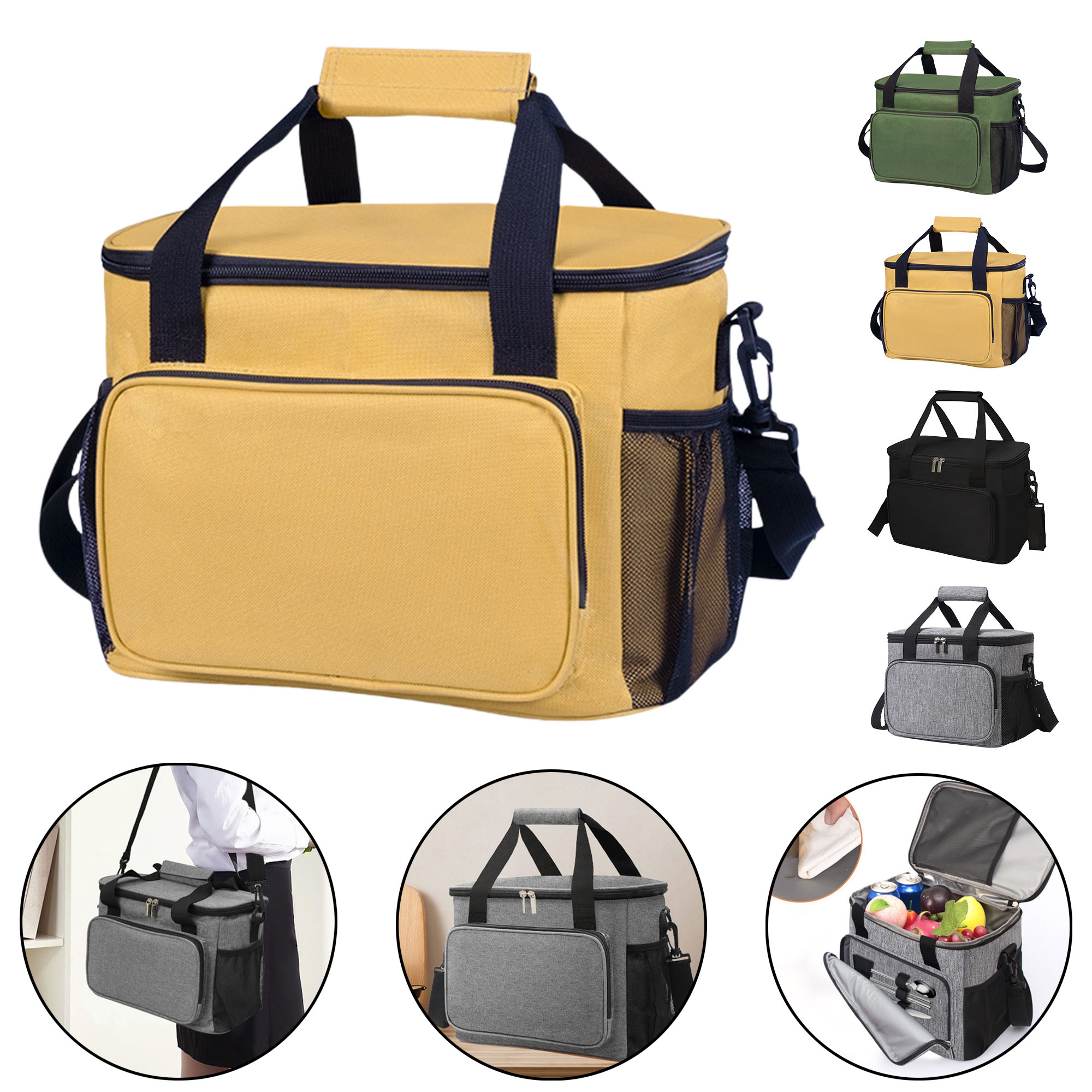 Large Insulated Cooler Tote Bag with Handles 4