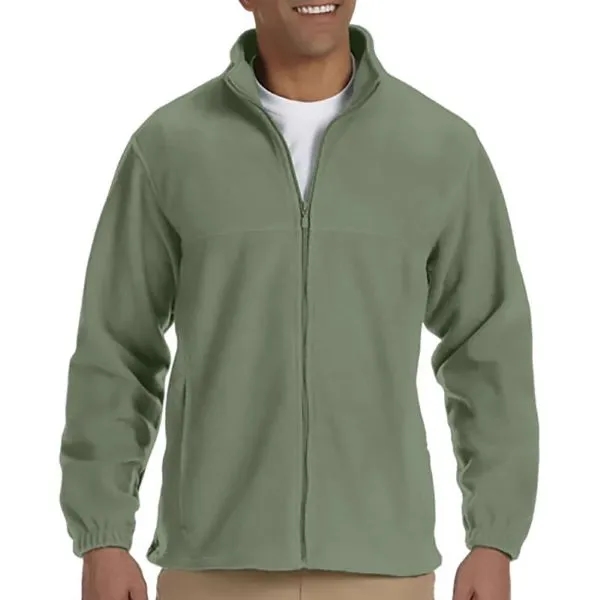 Lightweight Breathable Soft Polyester Fleece Jacket 1