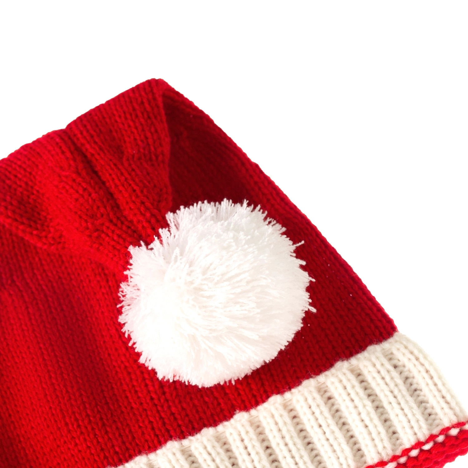 2 Pieces Christmas Beanie Winter Knitted Santa Hat 7
