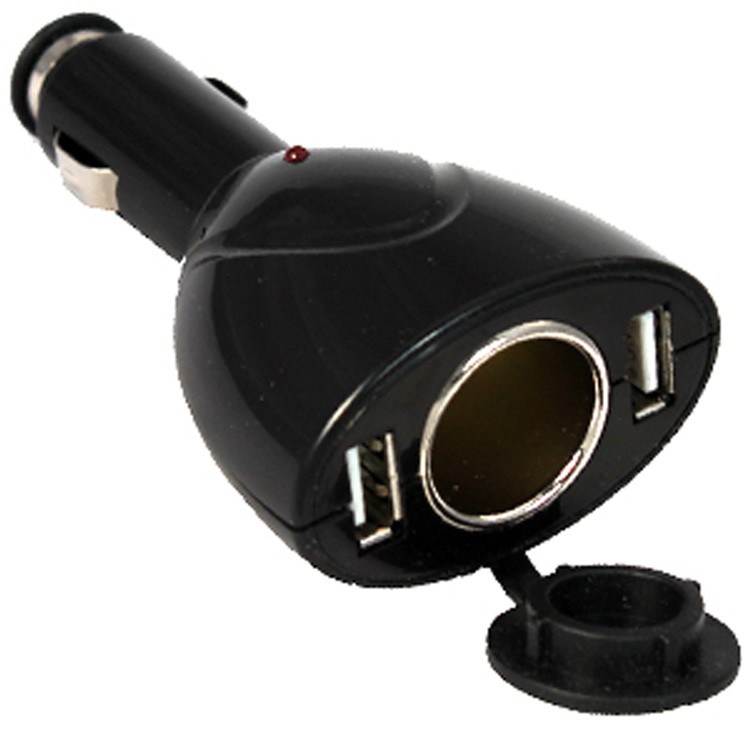 iBank ® Dual USB Car Charger for iPad, iPhone, iPod, USB Devices 1