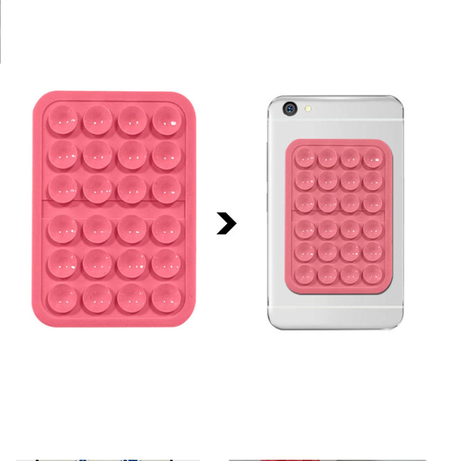 Silicone Suction Phone Case Adhesive Mount 8
