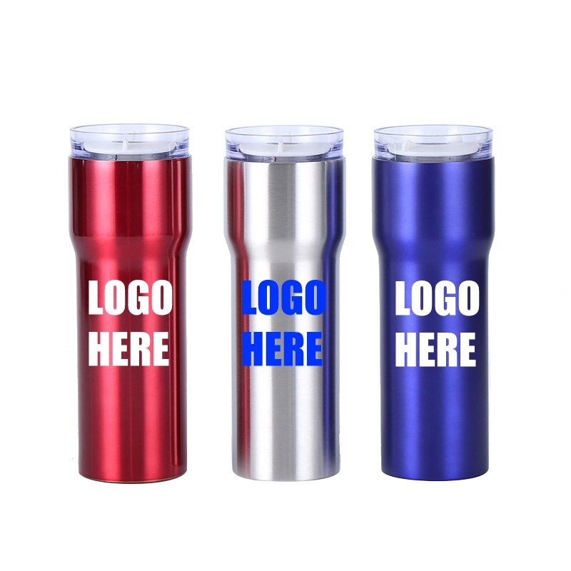 Custom 18 oz Stainless Steel Travel Coffee Tumbler With Lid 3