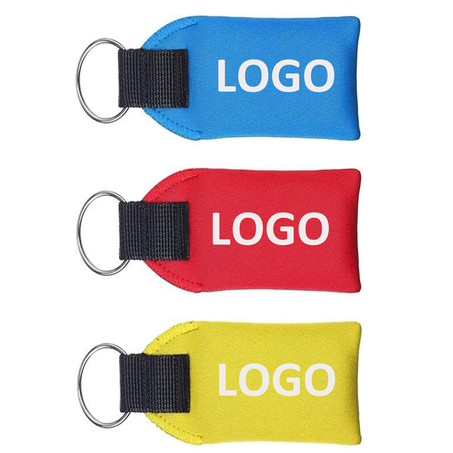 Jumbo Neoprene Float Keychain 2