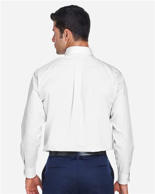 Men's Crown Collection® Broadcloth Woven Dress Shirt - D620 11