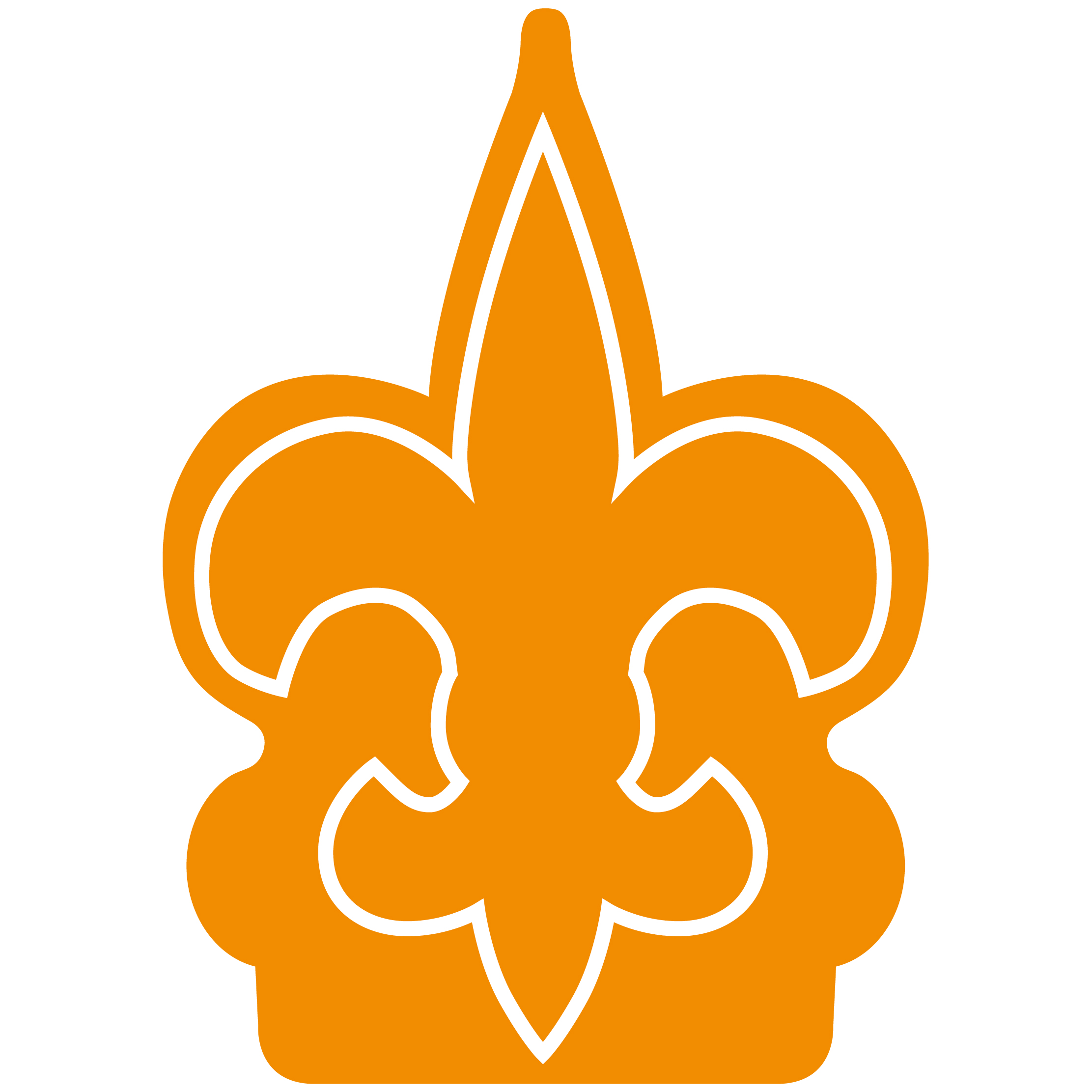 Fleur de Lys Mitt 23