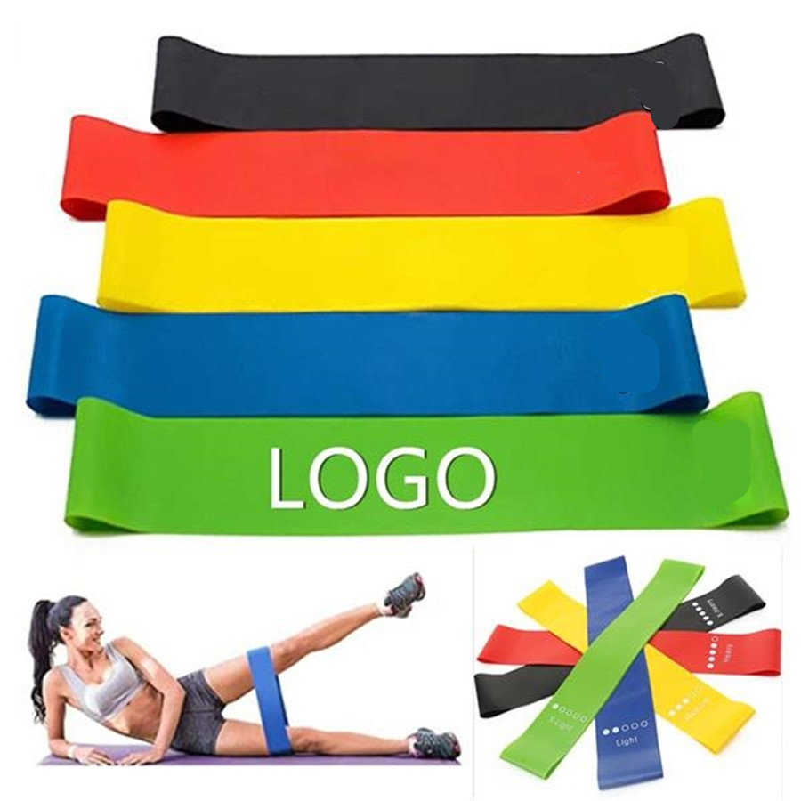 5 in 1 Latex Exercise Resistance Bands 1