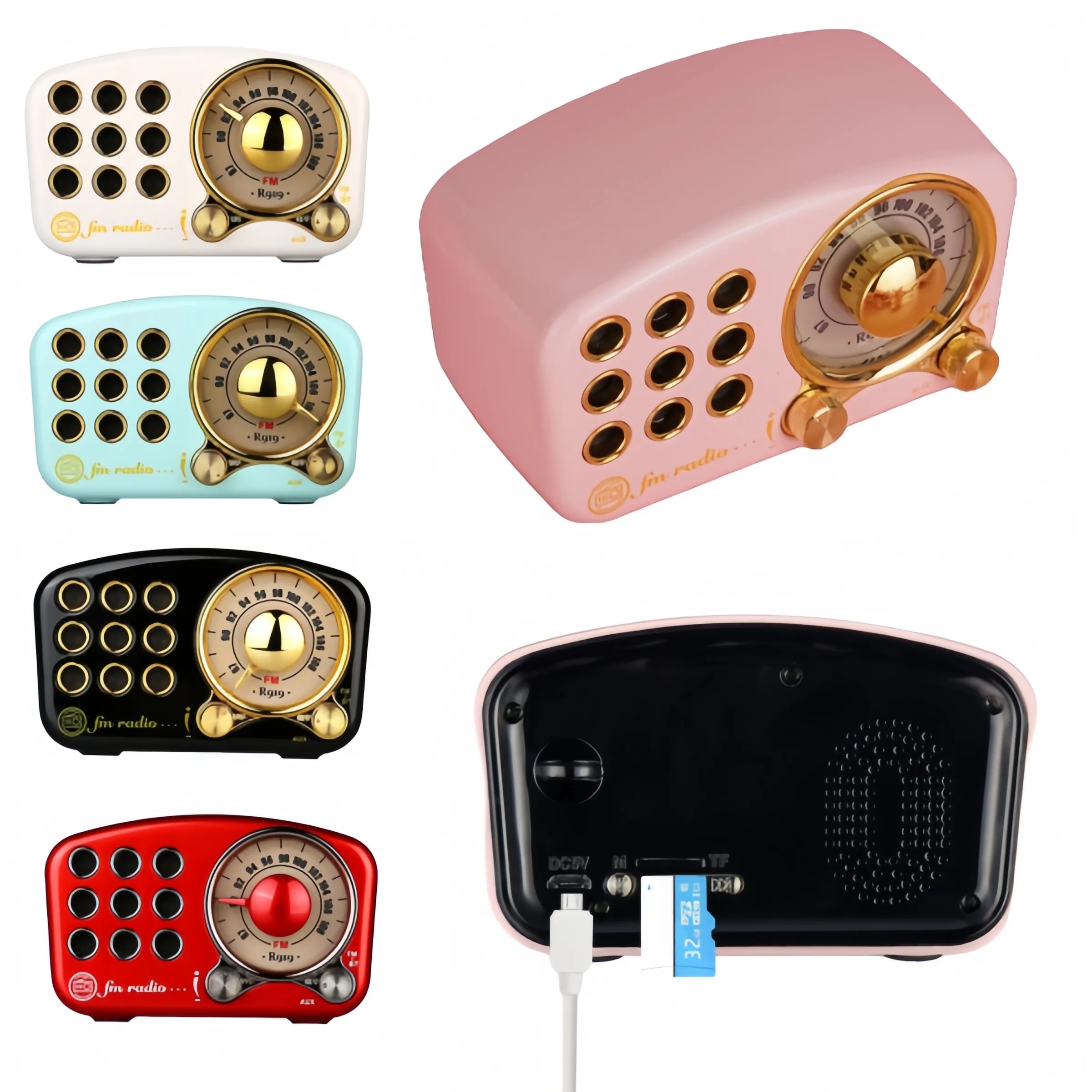 Retro Bluetooth Speaker 3