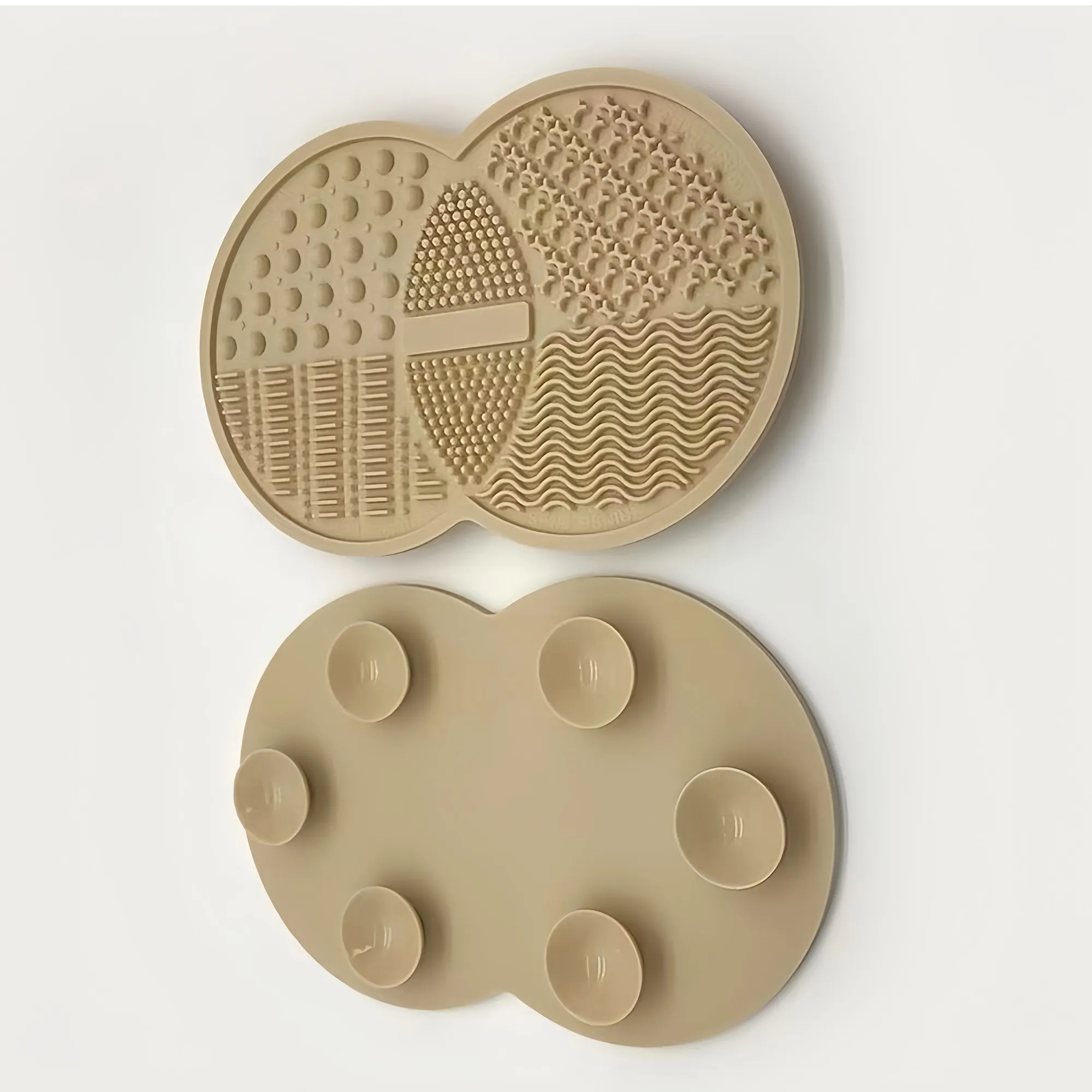 Portable Silicone Brush Cleaner With Suction Cup Base 5