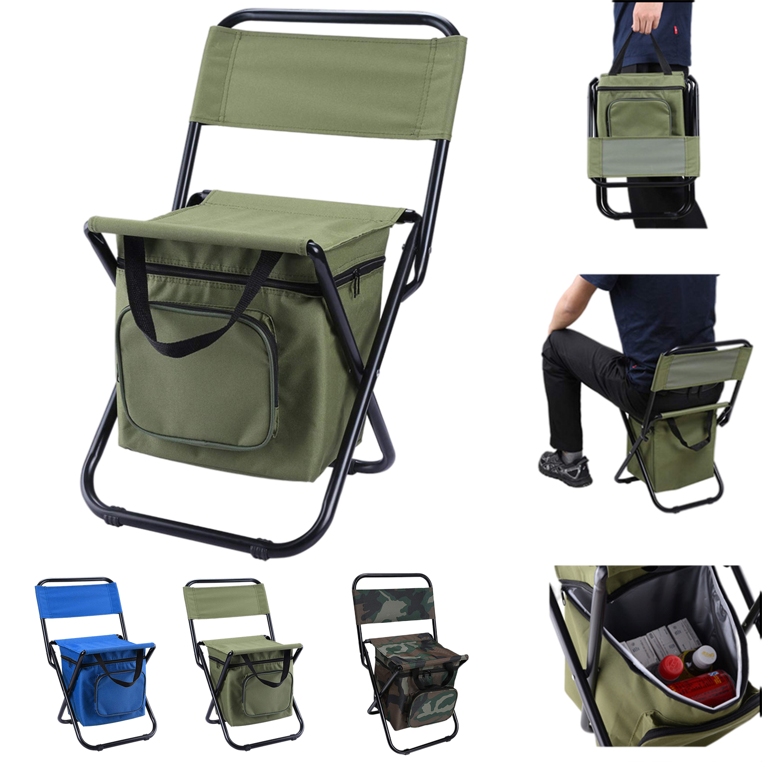 Outdoor Cooler Bag Chair 3