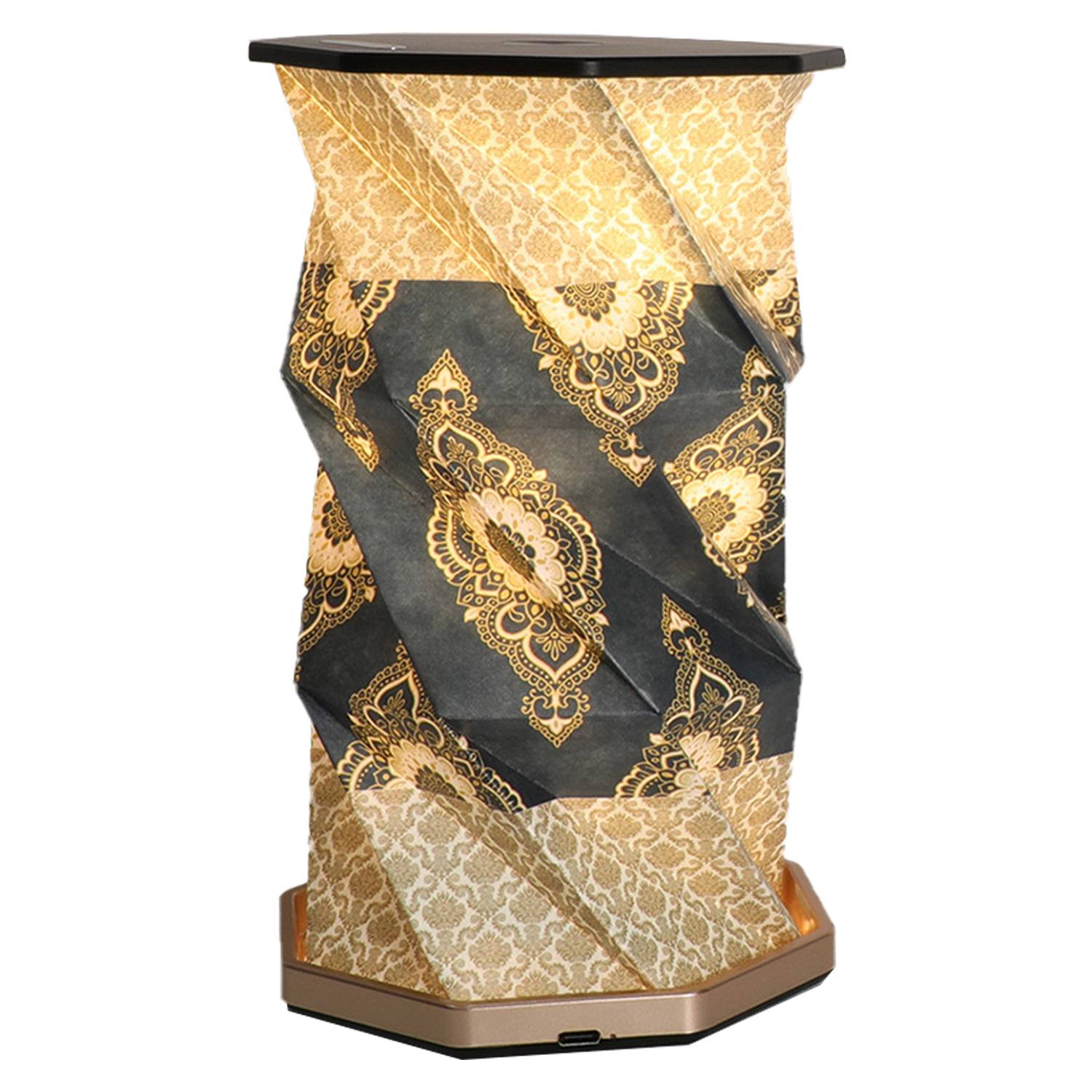 Custom Dimmable Collapsible Rechargeable Paper Lamp 3