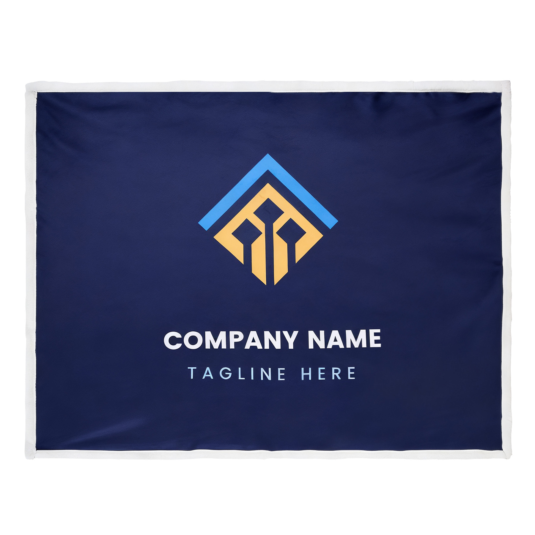 Sublimated Flannel Sherpa Throw Blanket (50"X 60") 5