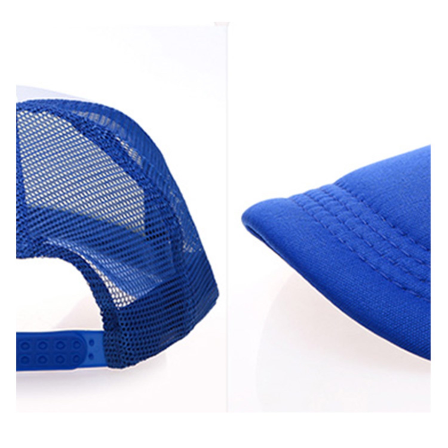 Trucker Caps w/ Mesh back & plastic snapback 100% Polyester 3