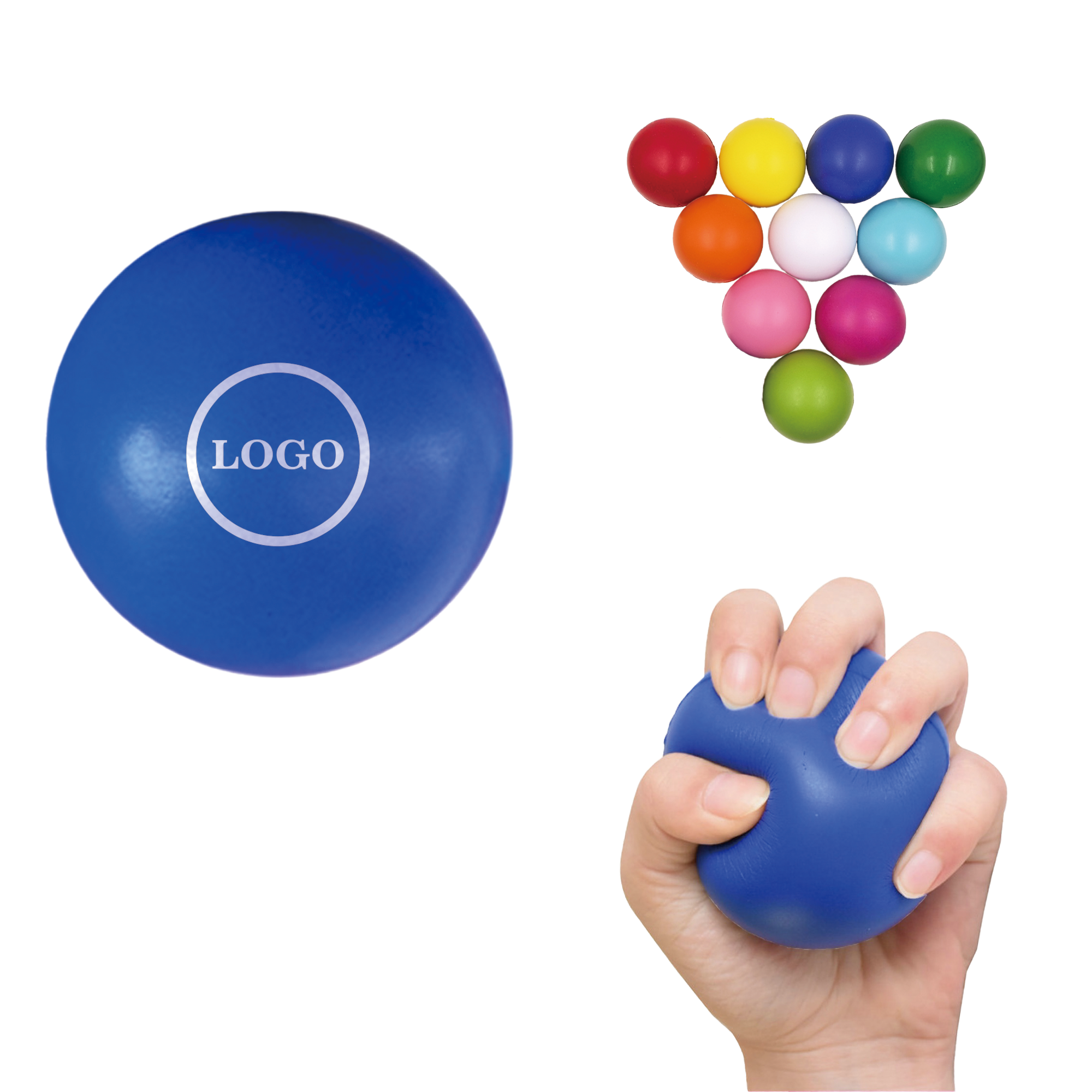 PU Pressure Ball Decompression Toy 3