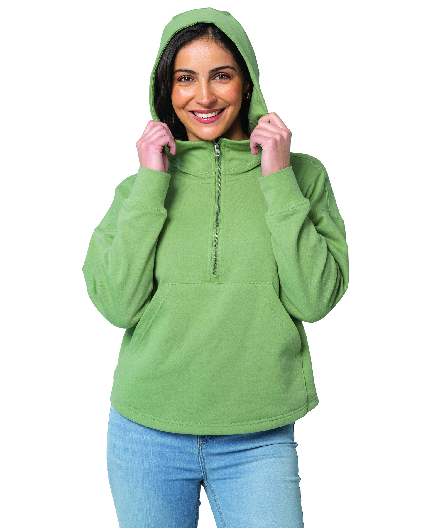 Women's Willow Scallop Hem Hoodie 109