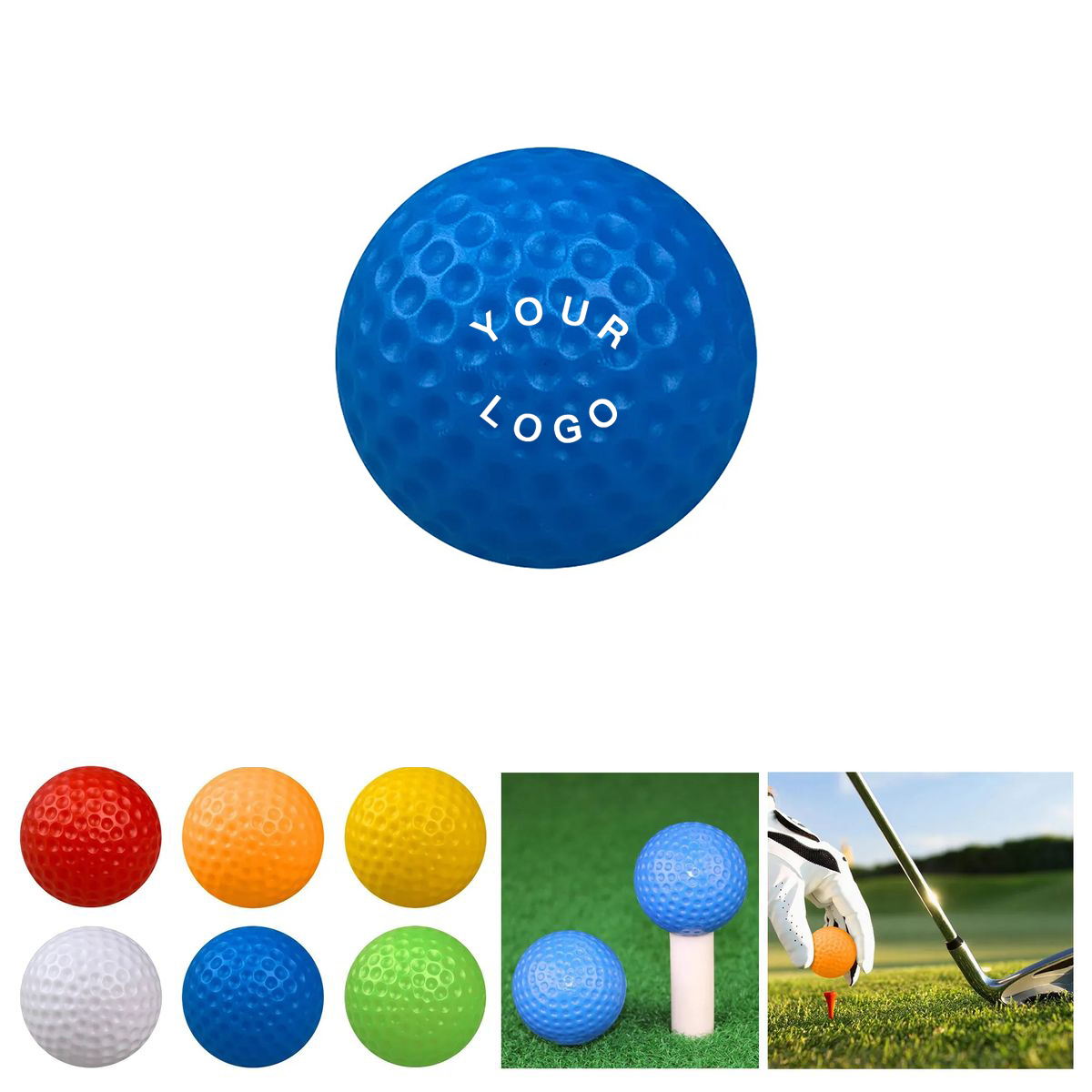 Multi Color Golf Balls for Visibility and Fun 1