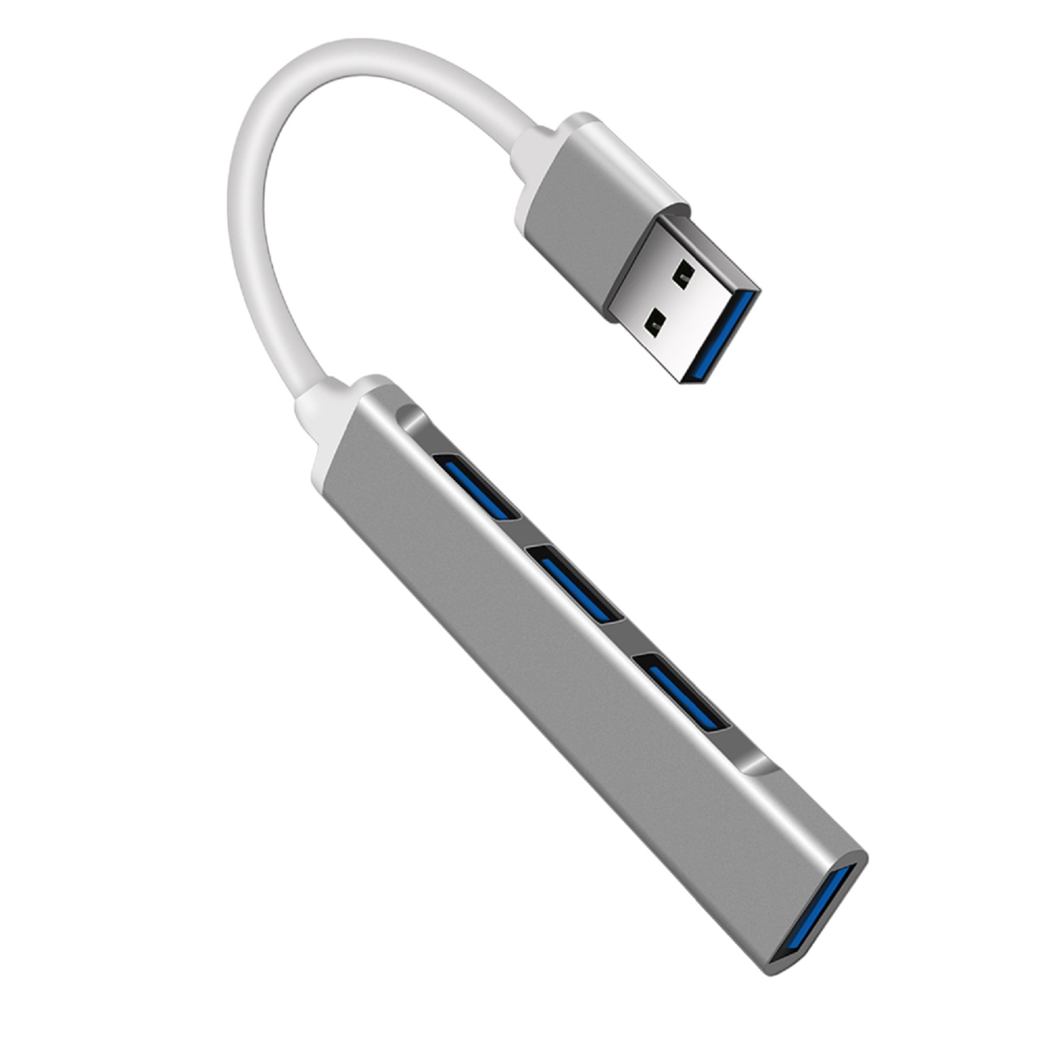 4 Ports Splitter USB Hub 3